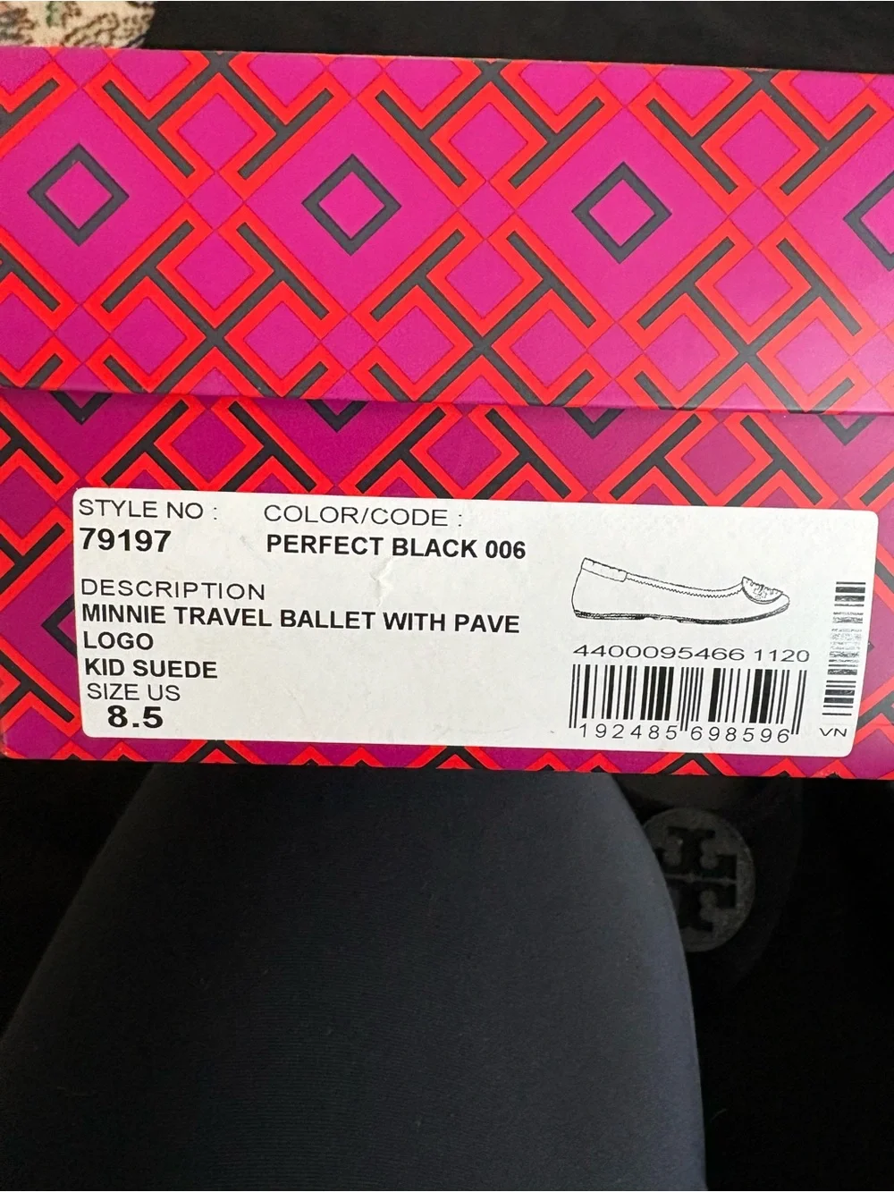 Tory Burch suede ballet